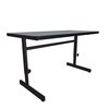 Correll Rectangle Econoline Adjustable Height Computer Desk and Training Table, 24" X 48" X 21" to 29" CSA2448M-15